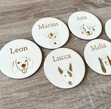 Marque place "chien"