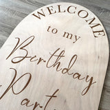 Panneau arrondi branche