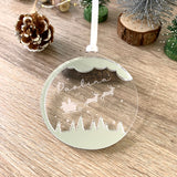 Boule de noël « traîneau »