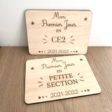 Pancarte rentrée scolaire