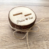 Support Alliances rondin de bois