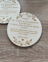 Faire-part champêtre