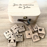 Coffret personnalisé "Jeu de mémoire" 48 pièces