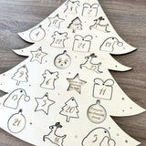 Calendrier de l'avent Sapin