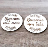 Carte Bienvenue Fleurs