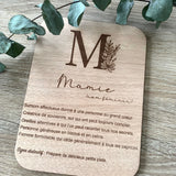 Pancarte définition mamie