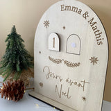 Calendrier compte à rebours de Noël