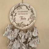 Calendrier de l'avent "couronne"