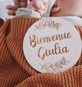 Carte Bienvenue Fleurs