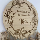 Calendrier de l'avent "couronne"