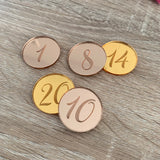 Calendrier de l'avent maison