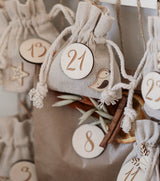 Calendrier de l'avent maison