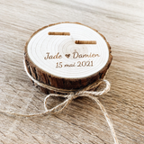 Support Alliances rondin de bois