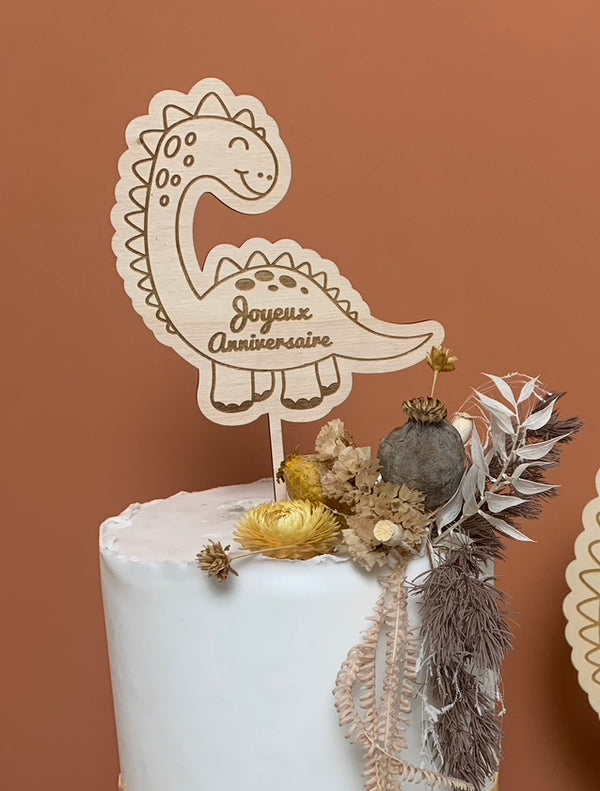 Cake topper « Dinosaure 2 »
