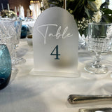 Numéro de table Opale