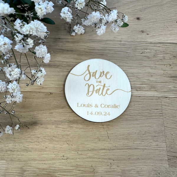 Magnet Save The Date modern