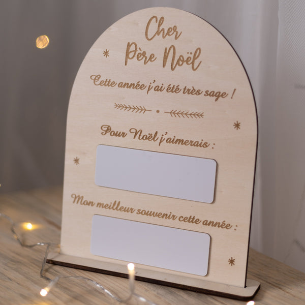 Pancarte à souhaits