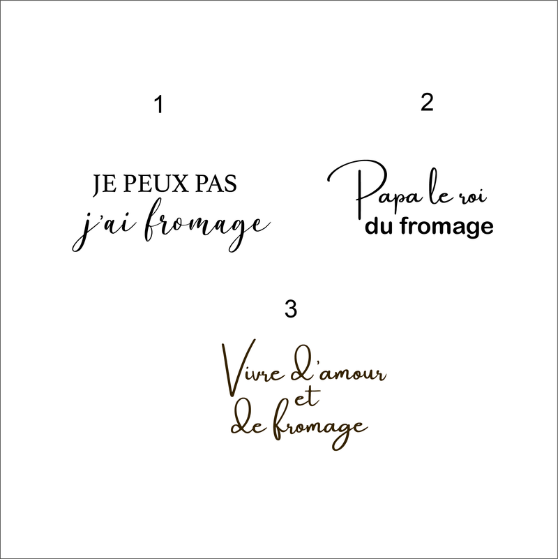 coffret à fromage