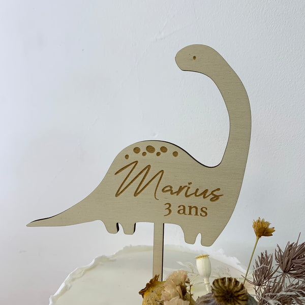 Cake topper "Dinosaure"