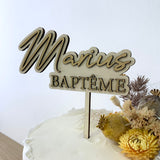 Cake topper "contour"