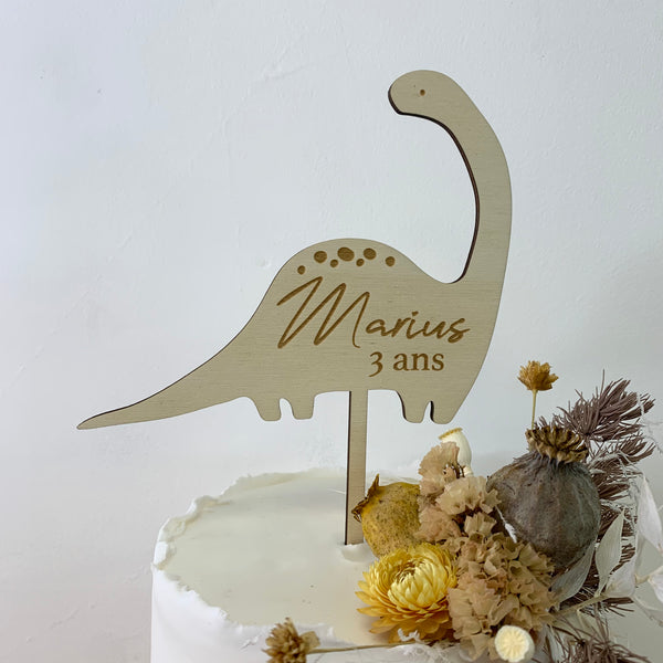 Cake topper "Dinosaure"