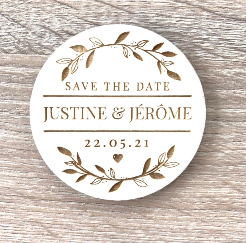 Magnet Save The Date Eucalyptus