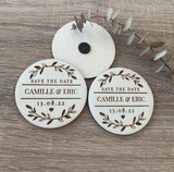 Magnet Save The Date Eucalyptus