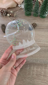 Boule à neige étoile