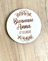 Carte Bienvenue Fleurs