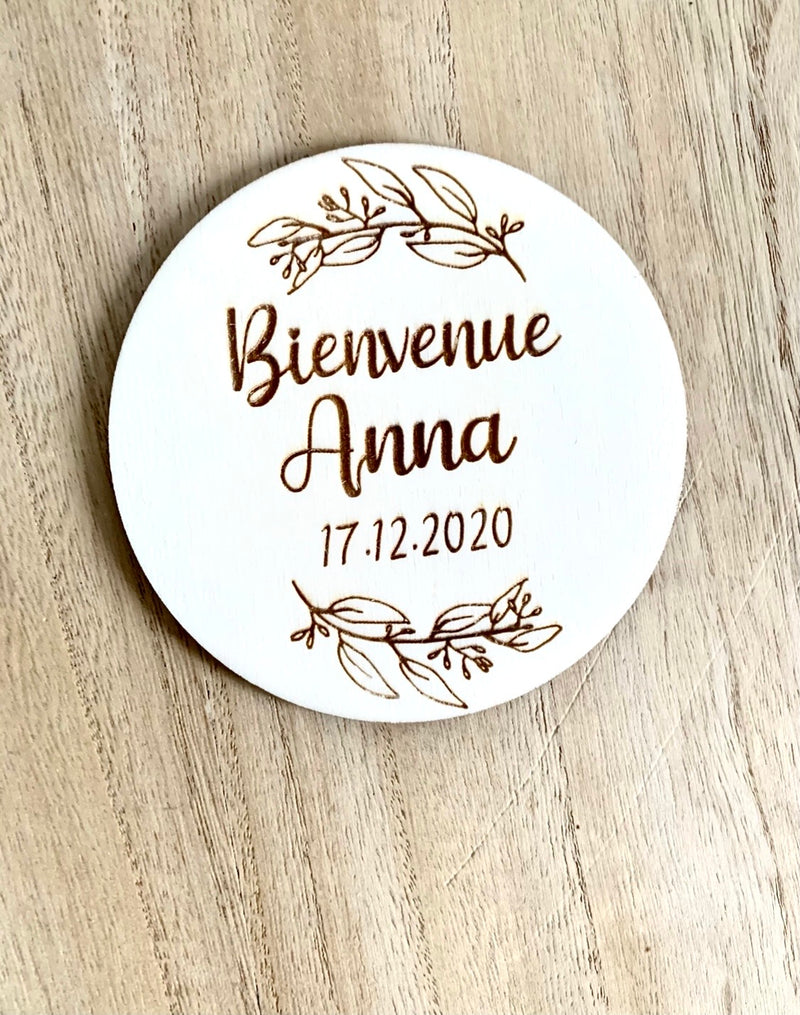Carte Bienvenue Fleurs