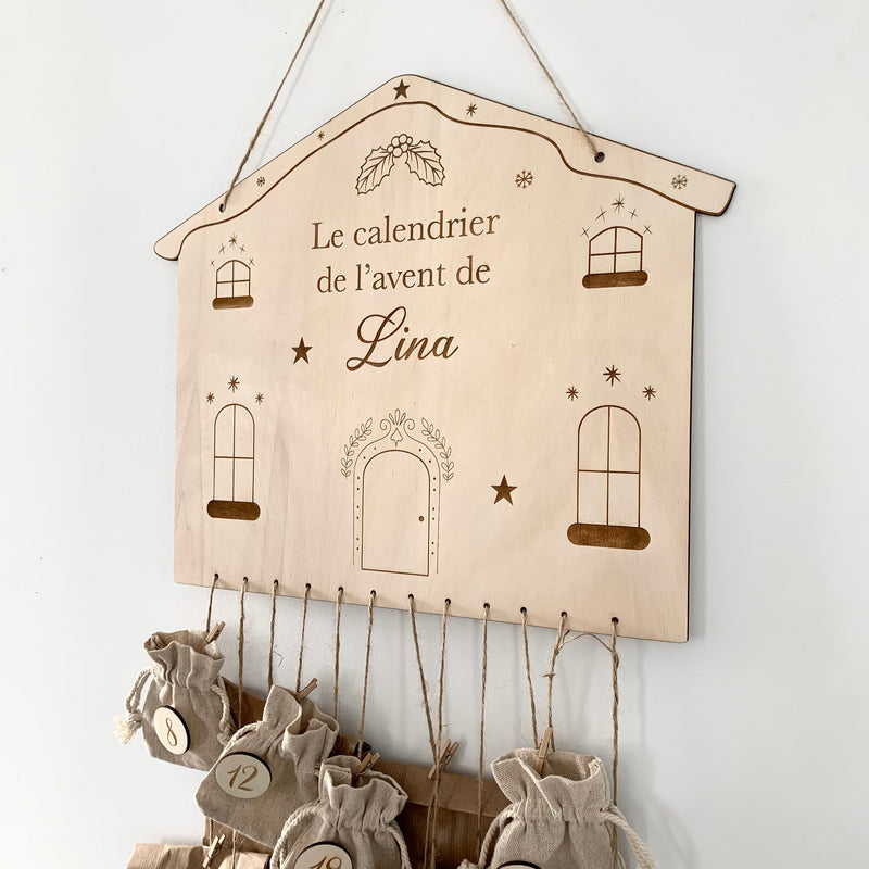 Calendrier de l'avent maison