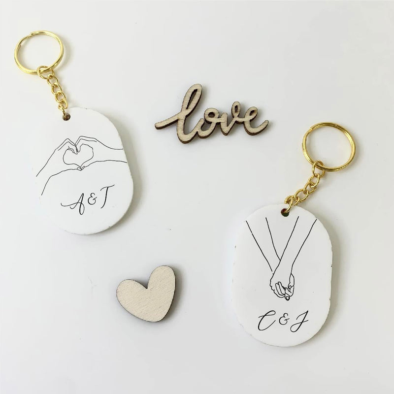 Porte-Clés illustration Love