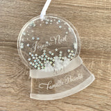 Boule à neige étoile