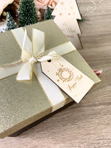 Étiquette cadeau