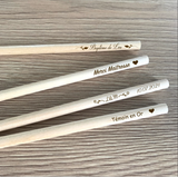 Crayon bois personnalisé